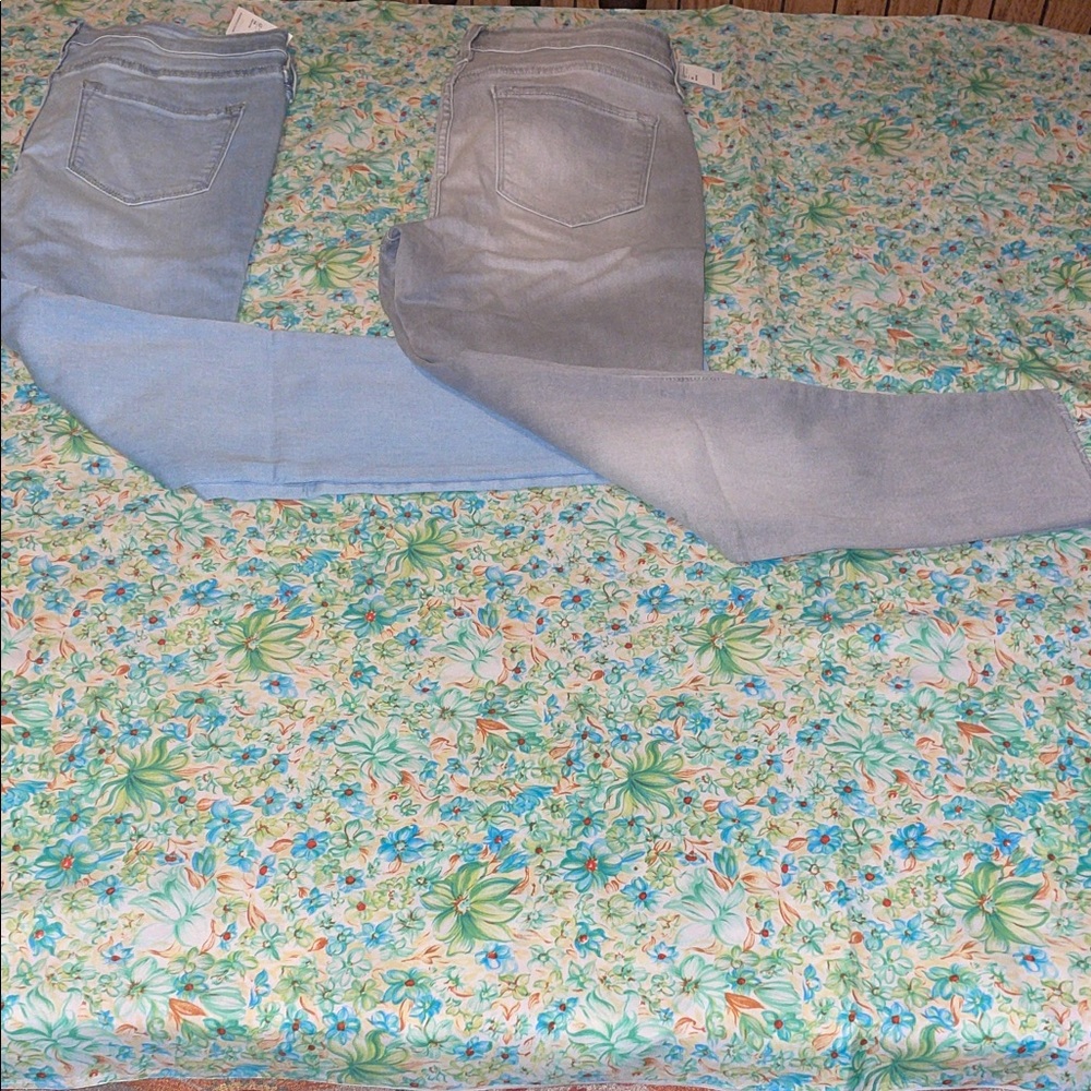 2 pairs of old navy rock star jeans (10p)(nwt)